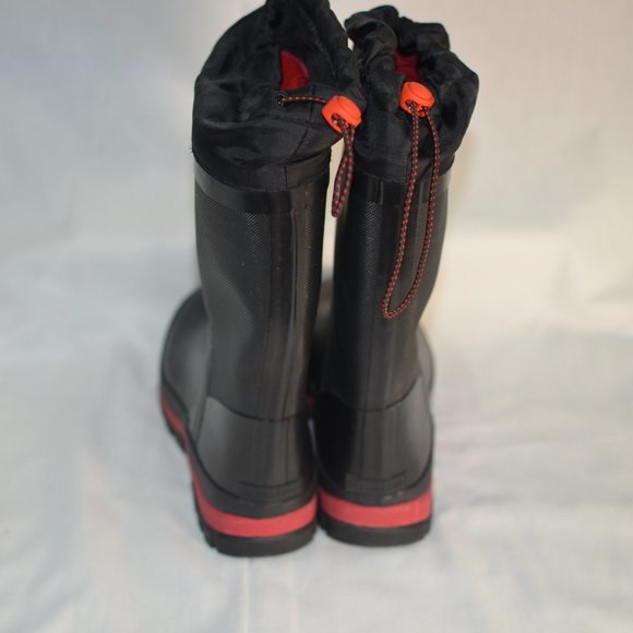 Lands End Mens Rain/Snow Boots with thermal liner.  Size Mens 5 - Picture 3 of 7